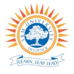 SRM UNIVERSITY, SONEPAT